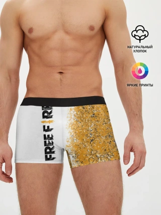 Мужские трусы боксеры / FREE FIRE