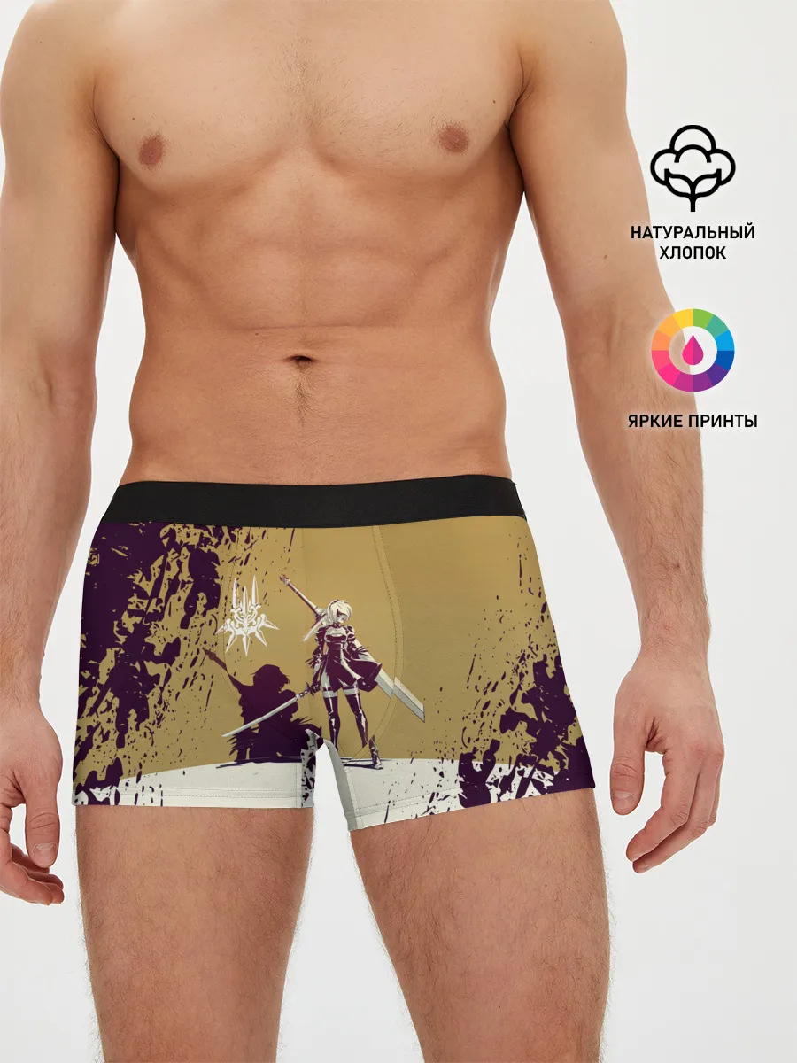 Мужские трусы боксеры / Yorha 2B | Nier Automata