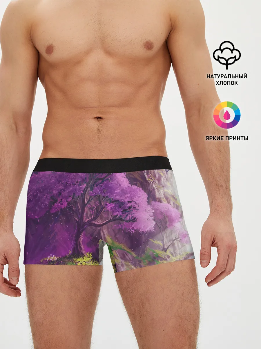 Мужские трусы боксеры / ДЕРЕВО САКУРЫ