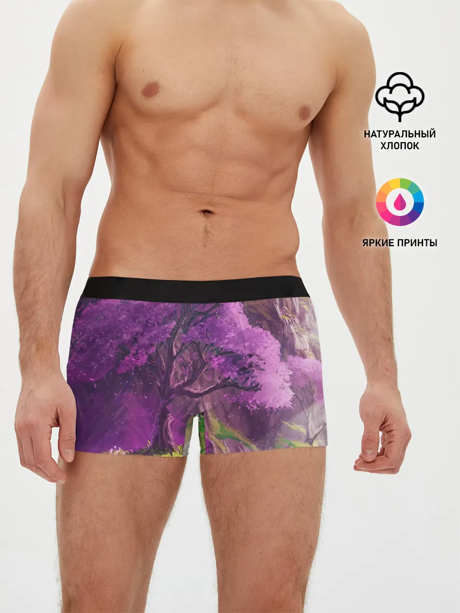 Мужские трусы боксеры / ДЕРЕВО САКУРЫ