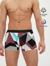 Мужские трусы боксеры / Геометрический узор