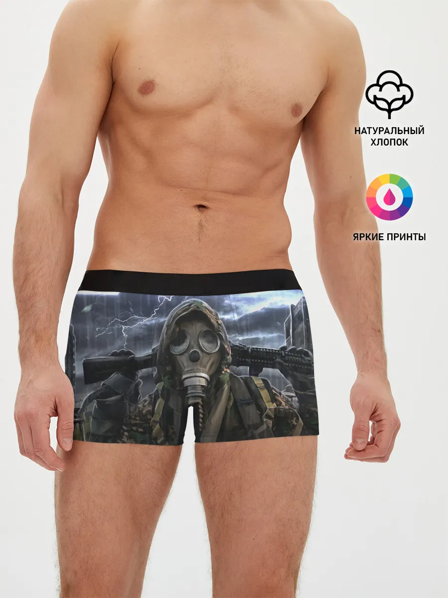 Мужские трусы боксеры / S.T.A.L.K.E.R | С.Т.А.Л.К.Е.Р