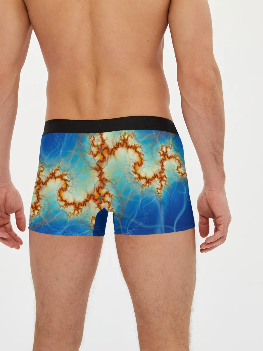 Мужские трусы боксеры / Абстрактное представление