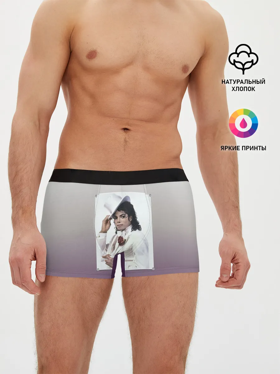 Мужские трусы боксеры / Майкл Джексон навсегда
