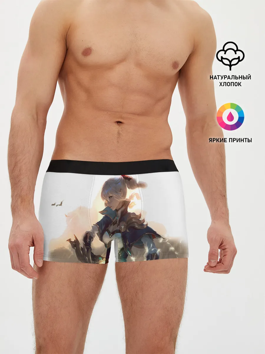 Мужские трусы боксеры / GENSHIN IMPACT ДЕВУШКА