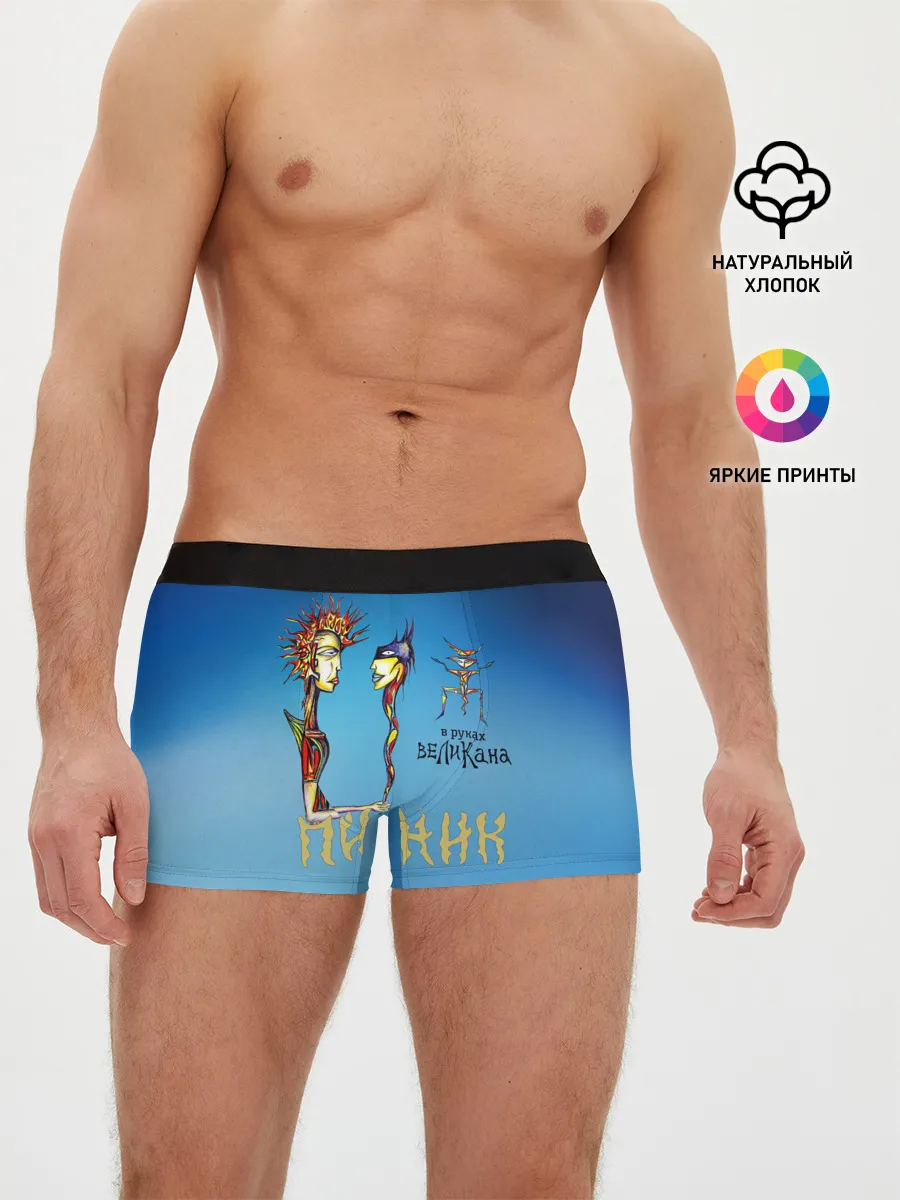 Мужские трусы боксеры / Пикник в руках Великана