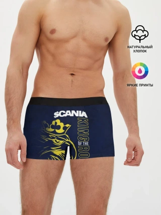 Мужские трусы боксеры / Scania king of the road