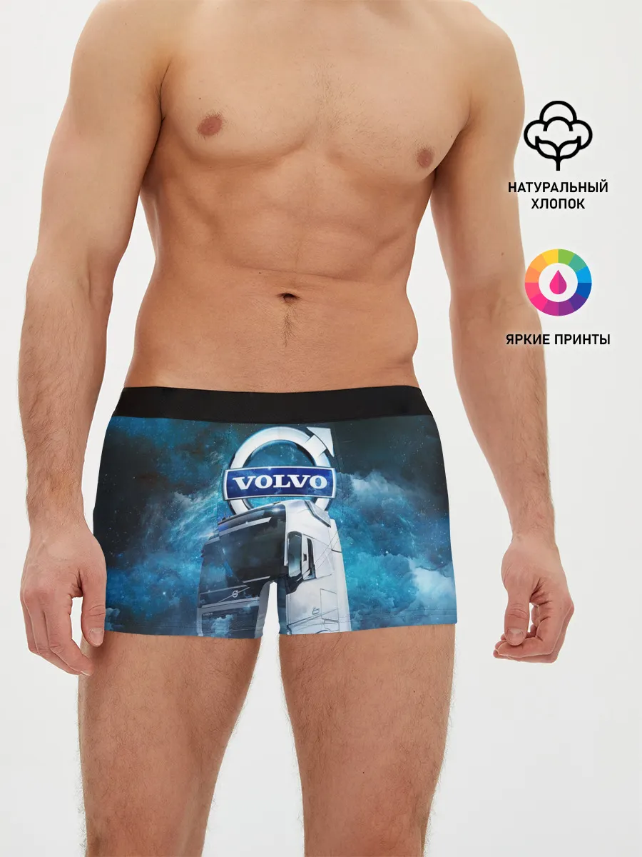 Мужские трусы боксеры / Volvo truck