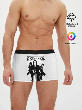 Мужские трусы боксеры / Группа Кукрыниксы