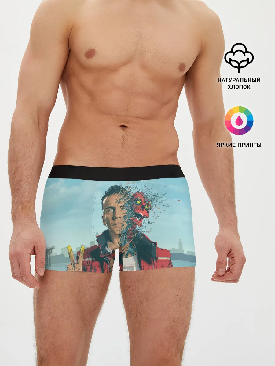 Мужские трусы боксеры / Обложка Logic