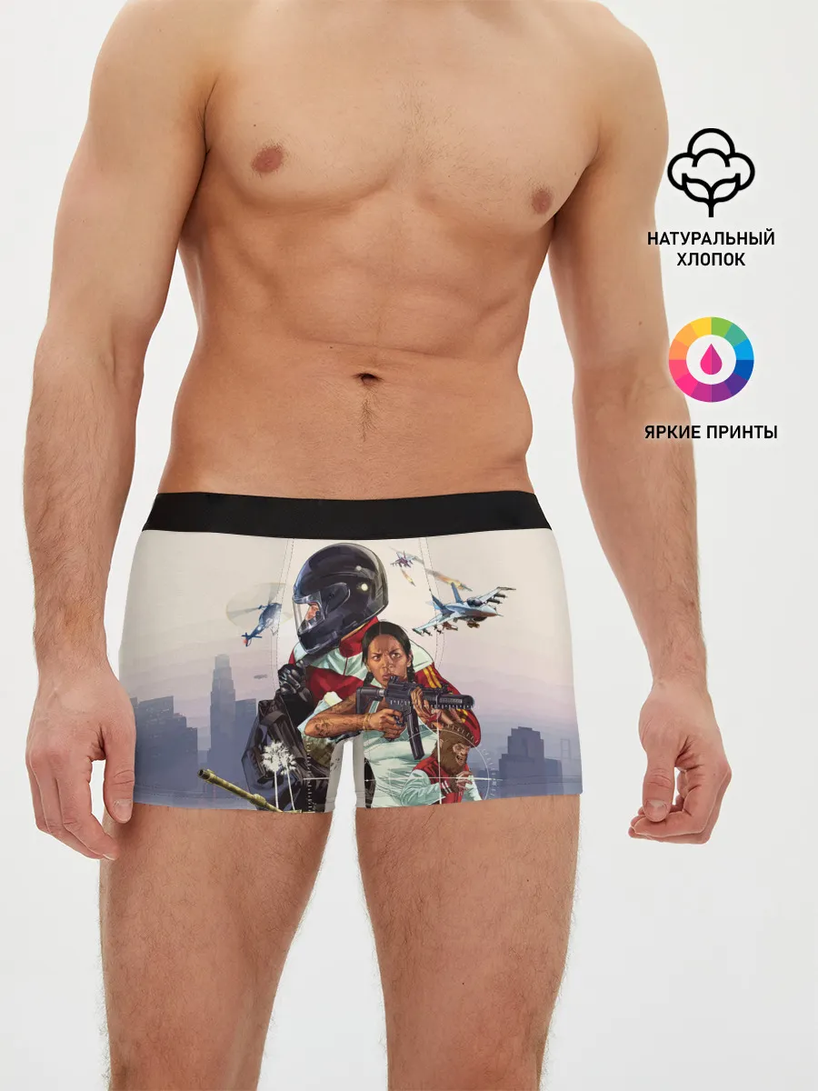 Мужские трусы боксеры / Grand Theft Auto V