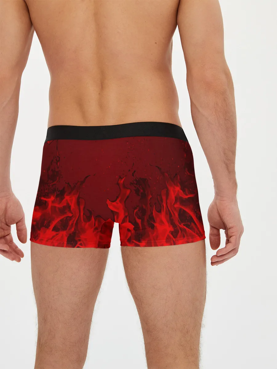 Мужские трусы боксеры / ROBLOX ОГОНЬ