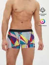 Мужские трусы боксеры / Cubisme