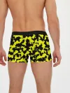 Мужские трусы боксеры / Черно-желтый камуфляж
