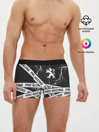Мужские трусы боксеры / Peugeot - Racing