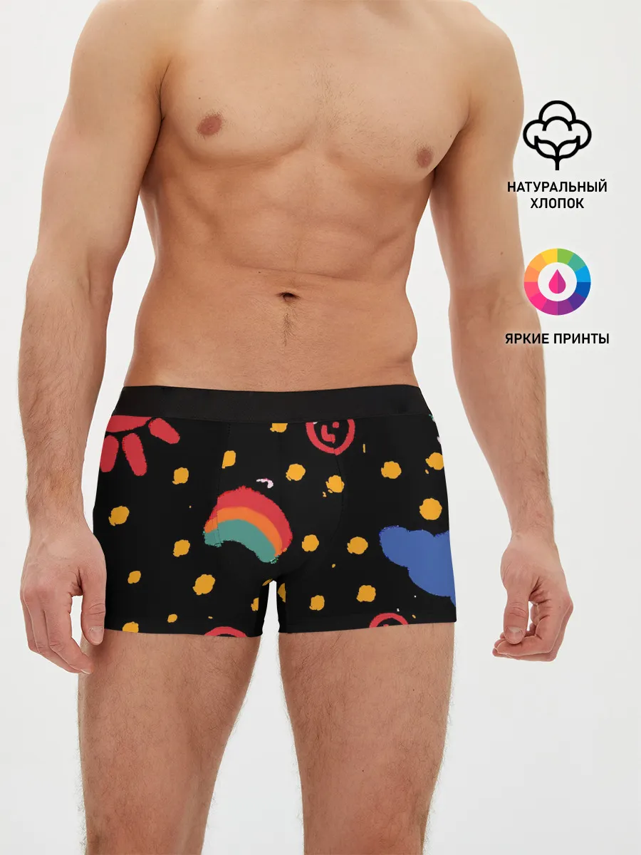 Мужские трусы боксеры / беззаботное детство