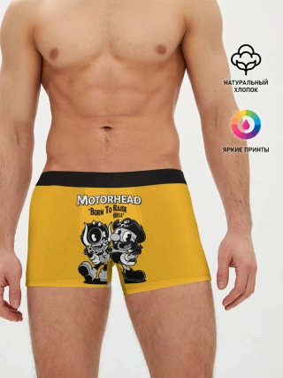 Мужские трусы боксеры / Motorhead x Cuphead