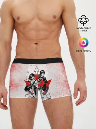 Мужские трусы боксеры / Thirty Seconds to Mars арт группы