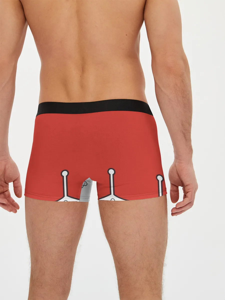 Мужские трусы боксеры / КОСТЮМ КЛИ | ГЕНШИН ИМПАКТ