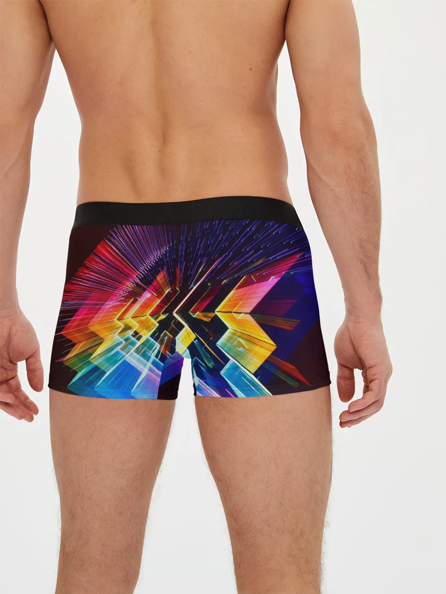 Мужские трусы боксеры / Цифровая радуга