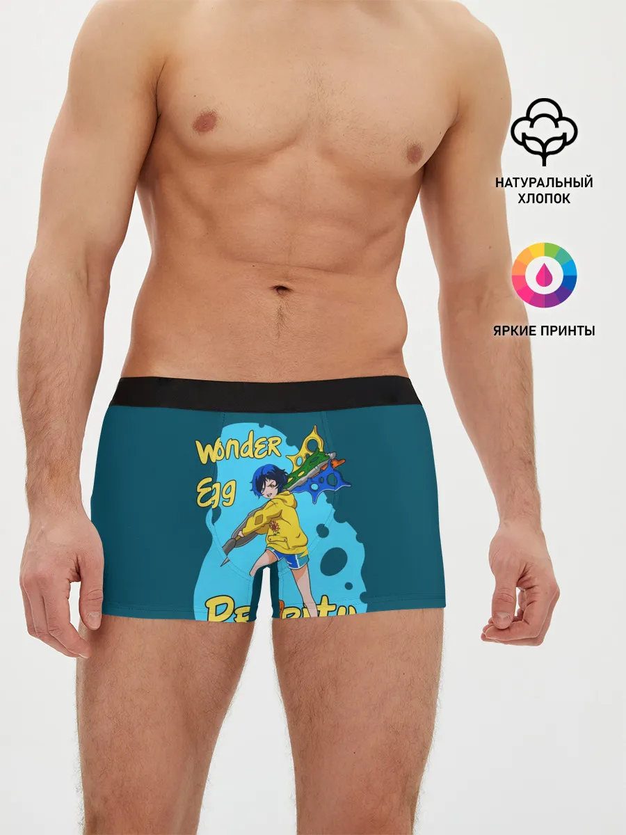 Мужские трусы боксеры / Wonder Egg Priority