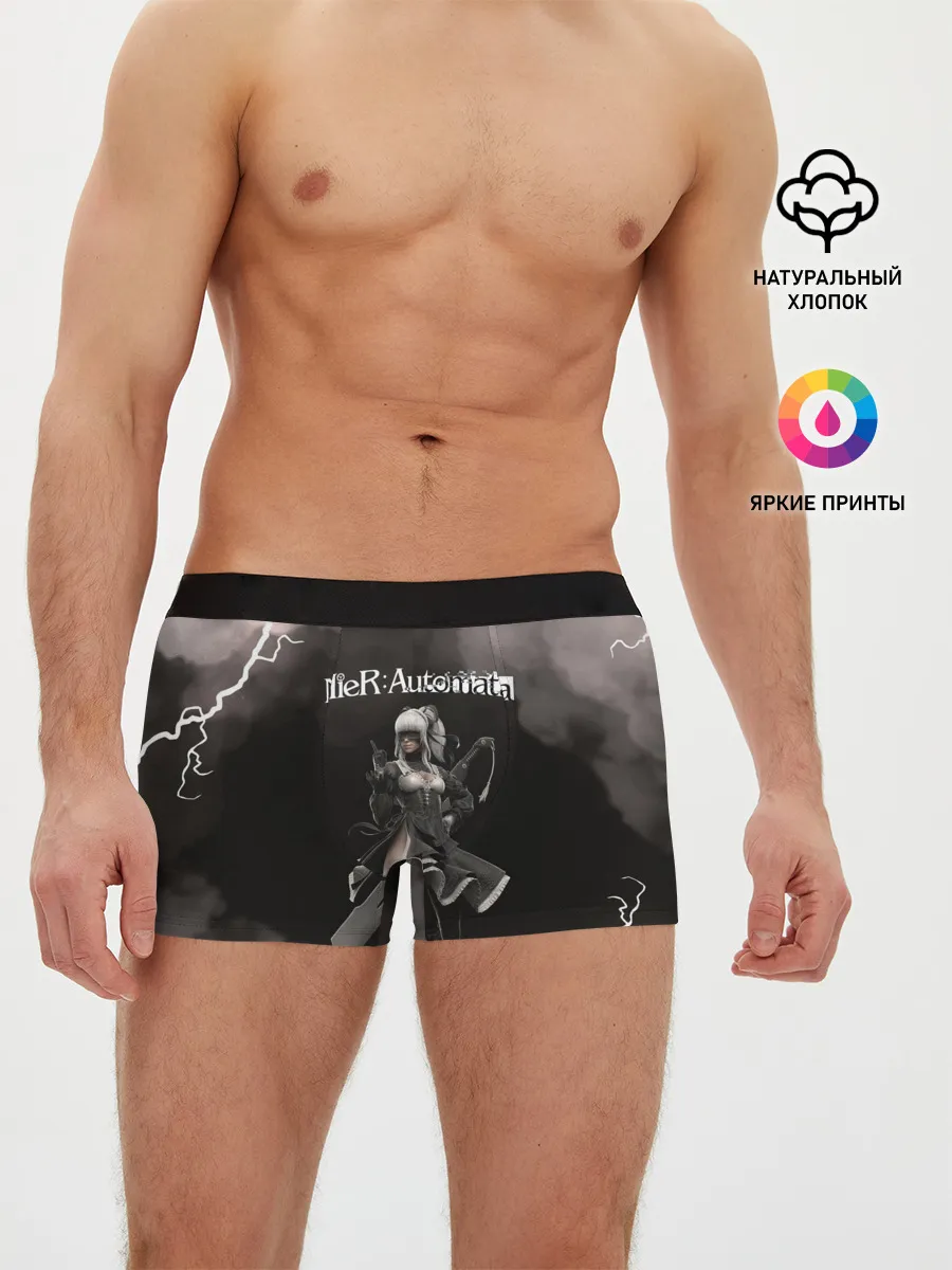 Мужские трусы боксеры / 2B | Nier Automata