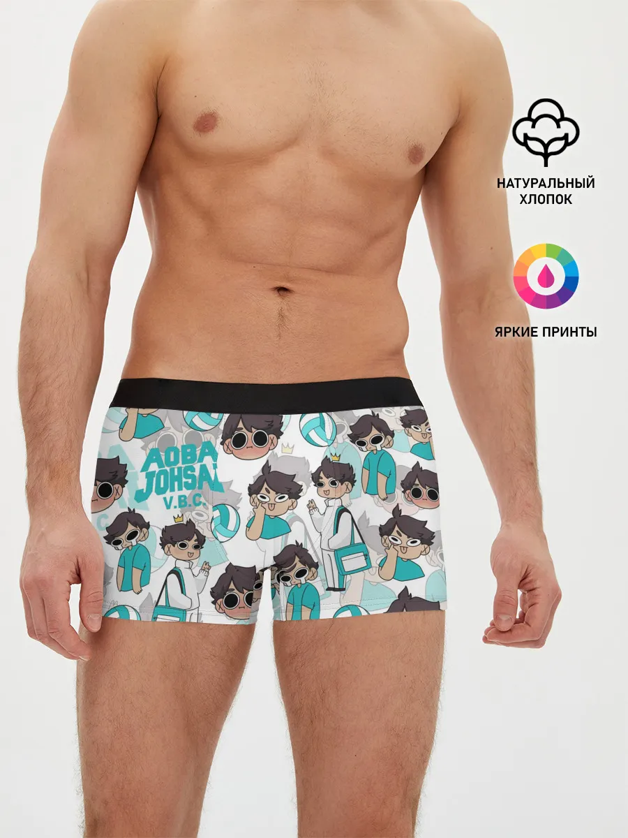 Мужские трусы боксеры / ТООРУ ОЙКАВА / OIKAWA TORU