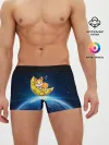 Мужские трусы боксеры / Лунный корги | Space Corgi
