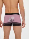 Мужские трусы боксеры / Розовое сияние