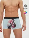 Мужские трусы боксеры / Манхва, Облачный цветок