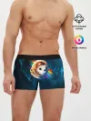 Мужские трусы боксеры / Котик Космонавт
