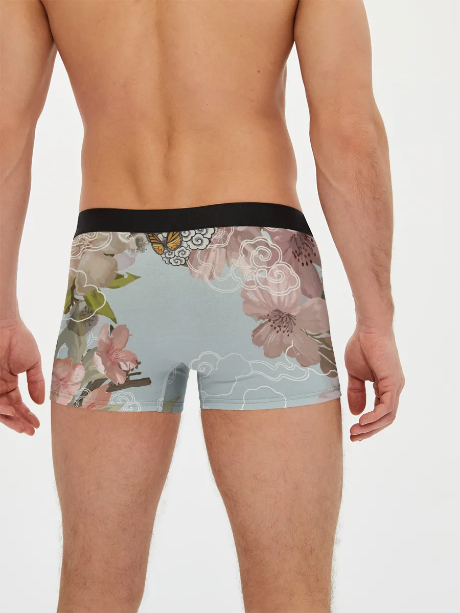 Мужские трусы боксеры / Тигр в облаках