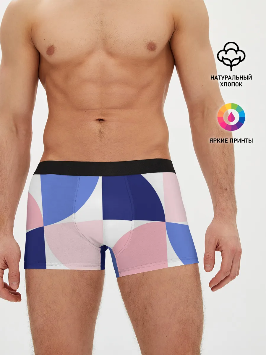 Мужские трусы боксеры / узоры