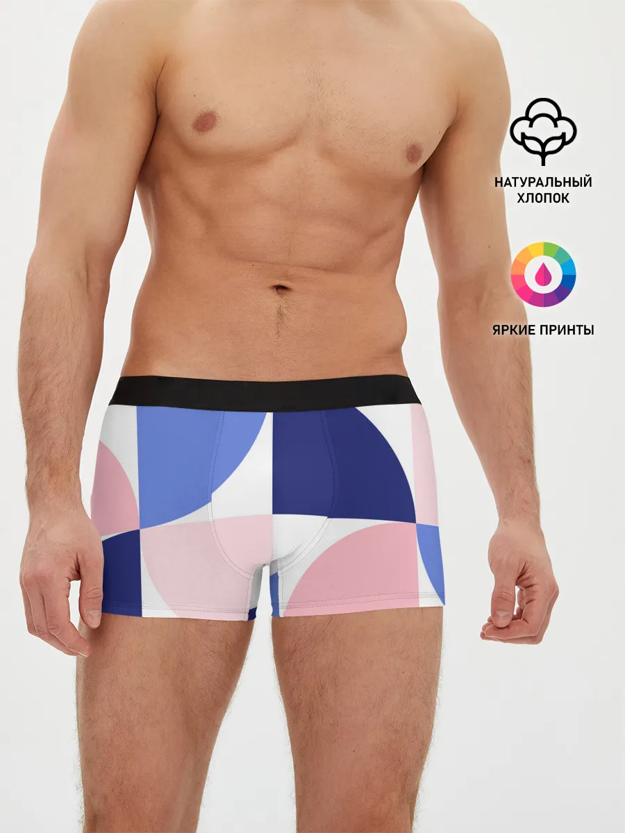 Мужские трусы боксеры / узоры