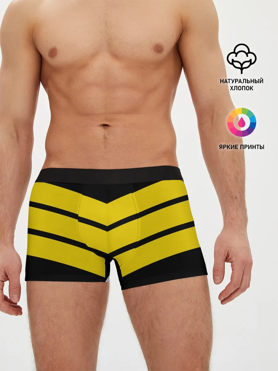 Мужские трусы боксеры / Три полоски