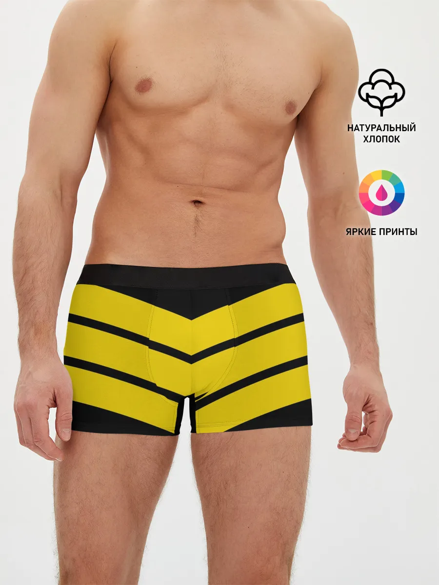 Мужские трусы боксеры / Три полоски