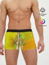 Мужские трусы боксеры / Гитара и подсолнухи