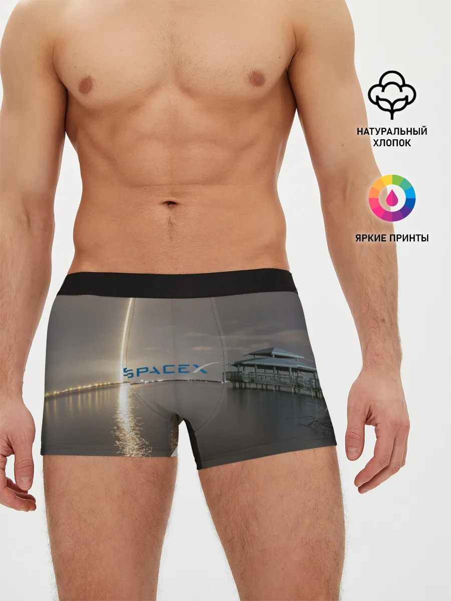 Мужские трусы боксеры / SpaceX Dragon 2
