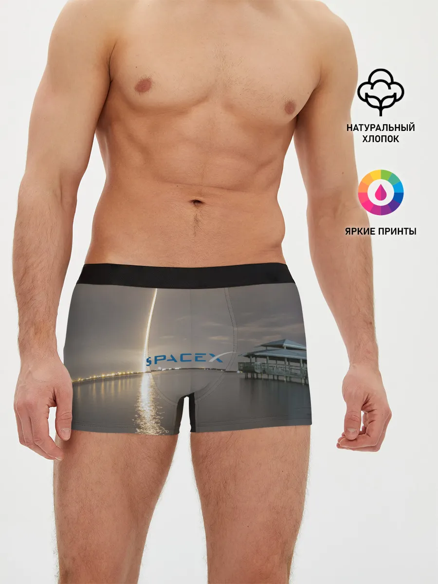 Мужские трусы боксеры / SpaceX Dragon 2