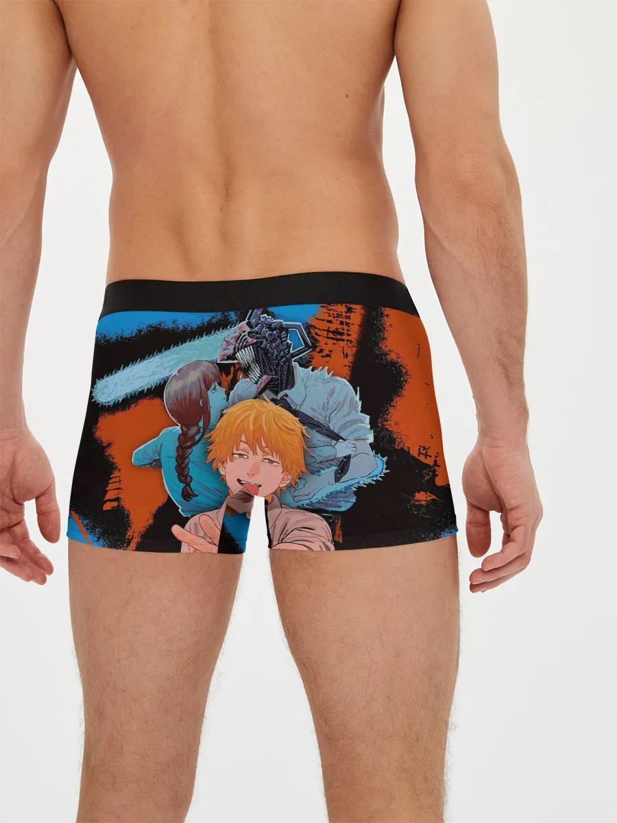 Мужские трусы боксеры / Дэндзи и Макима