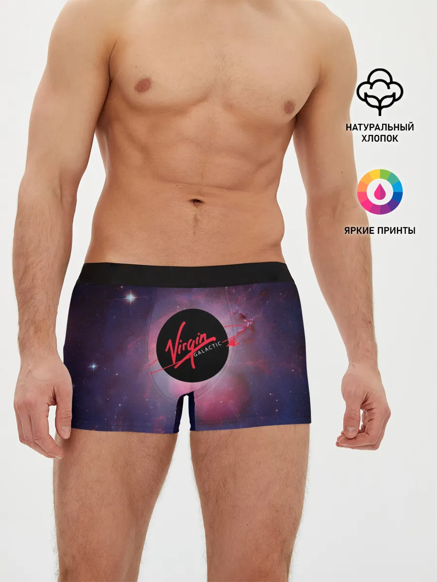 Мужские трусы боксеры / Virgin Galactic космос