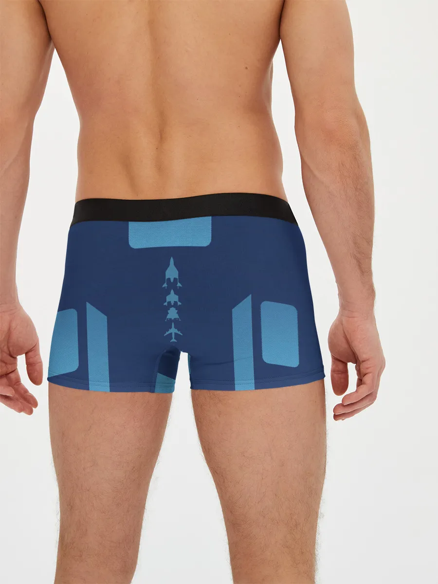 Мужские трусы боксеры / Virgin Galactic, Форма