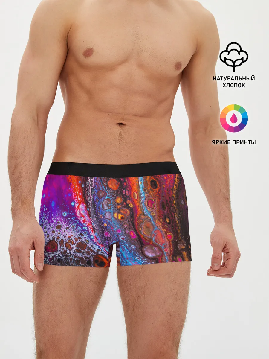 Мужские трусы боксеры / Брызги на камнях