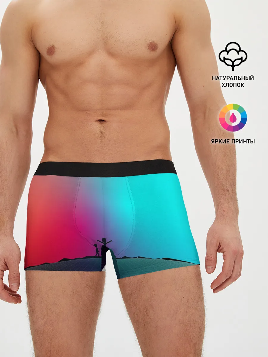 Мужские трусы боксеры / Open World