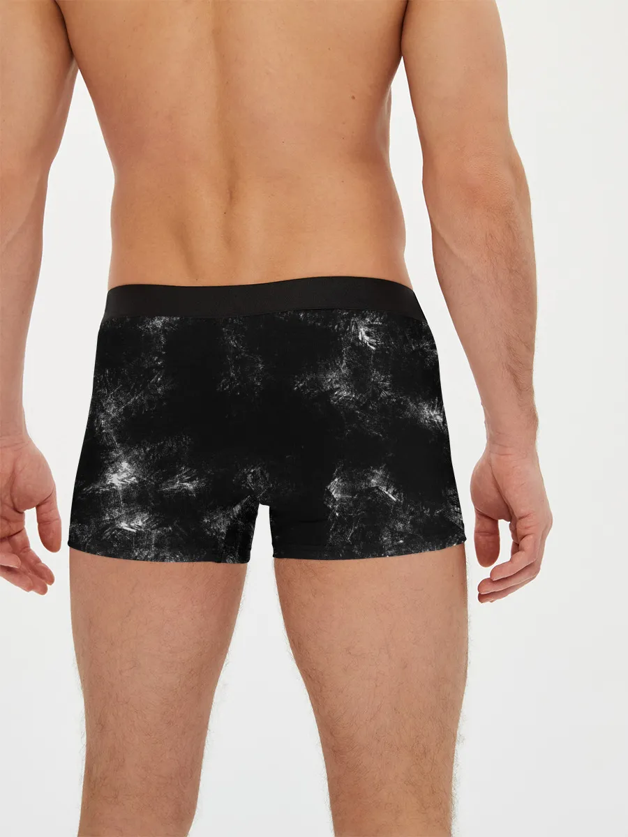 Мужские трусы боксеры / Renault Duster | черный уголь