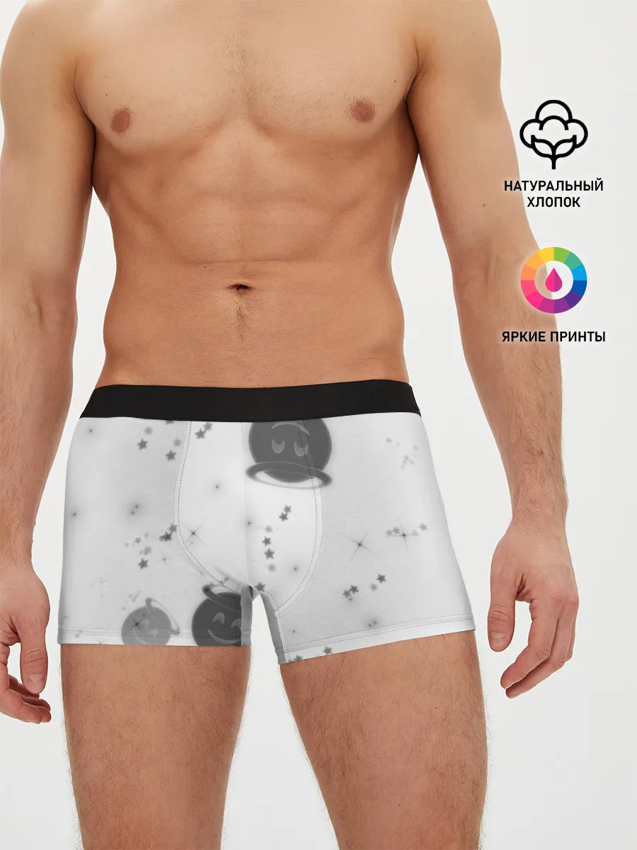 Мужские трусы боксеры / Смайл