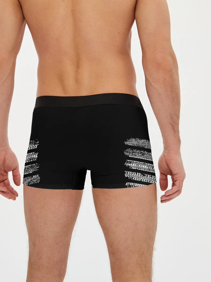 Мужские трусы боксеры / НЕ ЕДЬ ЗА МНОЙ