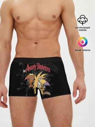 Мужские трусы боксеры / Крутые Бобры