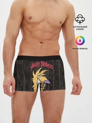 Мужские трусы боксеры / Крутые Бобры