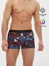 Мужские трусы боксеры / RedBlue stikers